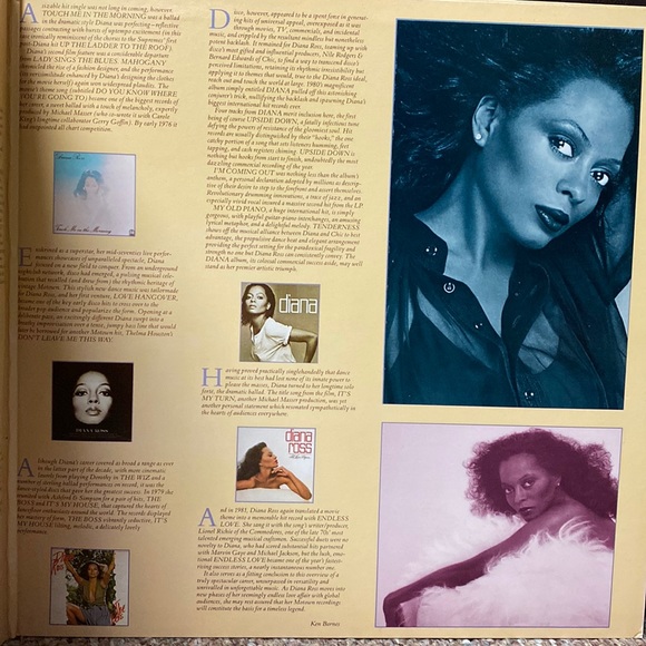 Diana Ross- double album “All The Great Hits” 1981 Motown Records - Picture 4 of 10